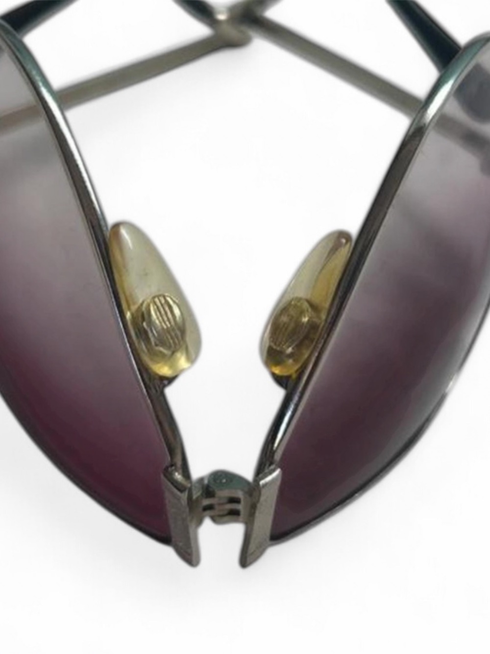 Vintage Ferrari Folding Sunglasses - Collapsible Aviator Style w/ Original Case - Picture 6 of 8